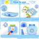 Machine de carte d'éducation précoce des enfants CRH 1 à 6 ans bébé toys éducatifs chinois et anglais l'alphabétisation de la carte d'alphabétisation apprenti
