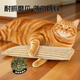 Guazhou Shepherd Cat Toy Cat Mint Cuddle Pillow Kitten Teeth Grinding Resistant Bite Cat Stick Self-Happiness Relief Jute Cat Scratching Board Supplies Small Cat Scratching Pillow Toy Contains Cat Mint
