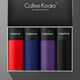 CK New Trendy Men's Wears Modal Classic Classic, cómodo y transpirable, Boxer Boxer Boxer Cotton 4877 Set (Box) 2xl
