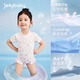 JELLYBABY new quick-drying sun protection girls' swimsuit children's short-sleeved swimsuit summer baby swimsuit purple 90 cm