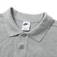 Nike (Nike) Offizieller Schiffsgeschäft kurzärmelige Herrenkleidung, neue Frühlings- und Sommersportwear, modisches atmungsaktives Polo-Hemd, Revers-T-Shirt, FN3895-063/Grey Sticked Small Label XL XL
