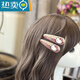 Tongrubi hairpin clips are decorated with internet celebrity hottest HelloKitty decoration autumn and winter brown leopard print BB clip girl hairpin 12187 leopard print markless hairpin pair