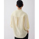 Fhhuabd nouveau haut de style chinois pour femmes 2025 Summer de la niche de créneau mince en lin shirt de col en stand 12187l Spot beige instant