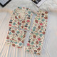 Pyjamas für Frauen, dreiteiliger Herbst-Ins-Stil Cartoon Pyjamas Schlafsaal, Außerhalb von Heimkleidung Anzug Herbst Set WZL1479 [hochwertiges Drei-teiliger Set] M [Empfohlen 80-100jin [Jin gleich 0,5 kg]]]
