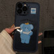 Китти, экспонированная на животе, подходит для Apple 16pro Metal Frame Cartoon Mobile Phone Case iPhone15 Anti-Fall Huawei PU Transparent-GH9274