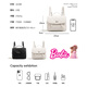 Barbie Women's Backpack 2025 New Diamond Pattern Design Commuter College Student Tablet Bag Backpack Birthday Gift