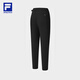 Fila Official Women's Woven Panthers 2025 automne Nouveau pantalon de bouche droite de base de base de base BASI