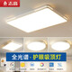 Beyzk Full Spectrum Eye Protection Lámpara de dormitorio Lámpara de techo LED moderno Simple Lámpara Minimalista de la habitación principal Atmosférica Lámpara Zhongshan Lámpara de 24W Full Spectrum Eye Protection RA9730cm Round-24w