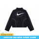 Nike Sportswearlogo logo zipper casual jacket jacket women's black black XS