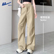 Pantalones de trabajo Huili para mujeres 2025 Nuevo verano Pantalones de paracaidismo estadounidense Pequeño cintura alta delgada Pantalones deportivos delgados de otoño rápido