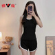 Yalu avec pavé pyjamas d'été pour les bretelles pour femmes modal 2025 Nouveau veste de sport sexy