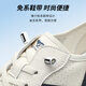 Seven Wolves men's shoes for summer new breathable mesh shoes for men's casual shoes lightweight soft sole sneakers 9854 white and blue 43 - Large size