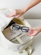 Boîte de rangement de lunettes Vinoa Miroir Étudiant Boîtes de soleil Portable Car Lunettes de soleil Afficher Sold High-Sensory Rangement 1 Pack