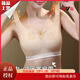 雅鹿高强度大码运动内衣女防震防下垂收副乳聚拢夏薄款大胸显小文胸罩 运动灰+防震咖 M