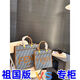 2025 24Asoblack long box bag makeup 16 with mirror black sheepskin black buckle storage box 1047 24