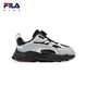 FILA children's shoes running shoes 2025 winter new men's and women's sports shoes for middle-aged and older children Mars Northern Edition Black/Japanese Rock Gray-BG 37