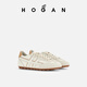 Женские туфли Hogan New Runner Series H693 Fashion Retro Комфортная повседневная обувь одиночная обувь белая/коричневая хвост 34,5