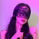 
Sexy lace eye mask ascetic mood black mask sexy half-cover face seductive lace eye mask white pattern 1047 black and red equal size
