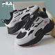 FILA children's shoes running shoes 2025 winter new men's and women's sports shoes for middle-aged and older children Mars Northern Edition Black/Japanese Rock Gray-BG 37