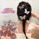 Children's butterfly rhinestone hairpin headdress Korean style girls side bangs broken hair bb clip baby hairpin princess headdress 8 color butterflies