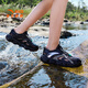 ANTA Children's Sandals Men's and Women's Big Children's Shoes 2025 Summer New Outdoor River Tracing Shoes Baotou Beach Shoes Men's Black-4 33