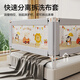 Mukaso bed fence baby anti-fall bed guardrail baby anti-fall safety baffle bed anti-suffocation fence single-sided lifting Meng Paradise 2.0 meters / single-sided installation