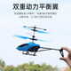 Ignb Remote Control Aircraft Senting Helicopter Children's Toys's Suspended and Fall Remote Control Control Drone Aircraft Blue [Aircraft + Charge Câble + Remote Control + Battery]