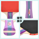 Double Happiness (DHS) table tennis racket set I type entertainment professional racket set two rackets and one ball (horizontal + vertical shot) I