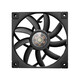 Jiuzhou Fengshen FT12 Slim 12 cm Ventilador de enfriamiento de chasis ultra delgado Ventilador de enfriamiento ITX 15 mm de espesor 12015 Especificaciones Interfaz de control de temperatura de 4 pines FT12 Slim