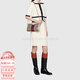 Gucci (Gucci) Ophidia Retro Old Flower Logo Striped Gurtbing Chain Hüllkette Clutch Umhang One-Shoulder Crossbody Small Basic Pack (Bag + Staubbeutel)