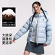 Camel Women's Down Jacket 2025 Autumn and Winter New Style Men and Women Same Style High-Polster a prueba de viento y tibia chaqueta antiestática