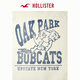 HOLLISTER25 Été Nouveau American Retro Couple T-shirt Cotton poids lourd Vêtements pour hommes et femmes KI323-5012 Milky White M (180 / 100A)
