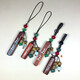 Rosewood [Sign up] Ping An Good Luck Car Keychain Pendant Men and Women Bags Pendant Chain Cultural and Play Gifts No. 2 Keychain a