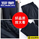 Luo Meng's new 22-year down pants for women, high-waisted, thickened, large-sized women's cotton pants for winter, warm and slim, middle-aged outdoor, elegant black, high-quality women's model, L recommended weight 105-125 Jin Jin equals 0.5 kg