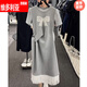 维多利亚的格调重工蝴蝶结短袖连衣裙女2025夏季新款收腰显瘦长裙小个子气质裙子 黑色3524 S 【建议80-100斤】