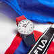 FILA New Year's gift youth waterproof watch for boys and girls, junior and high school student watch exam silent watch 6707