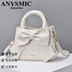 ANYSMIC奢侈高端品牌包包女包春夏2025新款感网红时尚洋气单肩手提包 卡其色