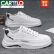 
CARTELO men's shoes 2025 autumn new trendy versatile board shoes for men's spring and autumn breathable casual trendy shoes 7372 beige 39