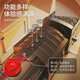 
Remote control retro steam train simulation high-speed rail parking lot children's electric track toy nostalgic model gift Steam train 08+light carriage+12 telephone poles Remote control board