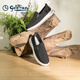 Chaussures en tissu doré