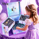 
Disney Frozen Children's DIY Handmade Set Beaded Jewelry Gift Box Girls Birthday Gift Toys Gift Box Play House Princess A79164-F1