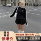 Adidas Adidas Jennie same T-shirt top long sleeve black men and women base shirt classic retro IA4877 black IA4877 S