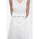 COS [BC Direktpost] Frauen mit dem Off-White-Baumwollrock für Frauen 1208923002 32