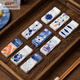 Brangdy Japanese ceramic chopstick holder retro creative male chopsticks stand household chopstick holder chopstick pillow chopstick holder spoon holder table tableware selected chopstick holder 20 pieces_great price