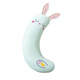 Evebaby (evebaby) baby crescent pillow for sleeping, leg-clamping pillow for baby to hug and sleep on side, newborn backrest pillow, candy pillow, Yuanqi Rabbit Green
