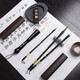 Shanlianhu Pen Upgraded Version of the Four Treasures of the Study Set Brush Calligraphy for Beginners Beginners Pen, Ink, Paper and Inkstone 20-piece Set Exquisite Personal Use Gift Box Popular Products
