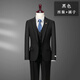 TPZBWG Brand de gamme haut de gamme Waffle Suit Costume Suit Suit pour hommes 2025 Nouvelle entreprise Casual Formal Suit en trois pièces Navy Blue Blue Two-Piece Set M M