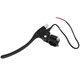 Chaosihui electric bicycle brake lever battery bicycle brake lever handle broken wire bicycle brake lever with wire hand lever accessories collection white brake brake lever left