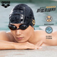 Arena myopia swimming goggles imported high-definition large frame anti-fog pioneer professional men and women can have different degrees of left and right swimming goggles imported anti-fog pioneer myopia black 4600 300 degrees