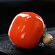 Good persimmon peanut color-changing tea pet can raise high-end tea table ornaments 2025 new tea play tea table decoration Kung Fu tea set Good persimmon peanut-turning red